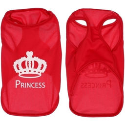 Цена за 2 шт. Майка для кошек и собак мелких пород "Бонита на стиле", мамина принцесса, размер S (обхват шеи 24, длина спинки 24см, объем груди 38см, от 2 до 4кг)