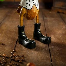 Сувенир «Утка в белом пиджаке», 13×9×27 см, дерево