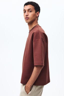 Camiseta efecto neopreno Oversized Fit - H&m фото 5