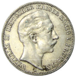 3 марки 1911 года А Германия (Пруссия)