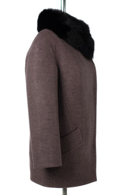 Мех натуральный (песец) Пальто утепленное Термофинн 100 г - El podio фото 9