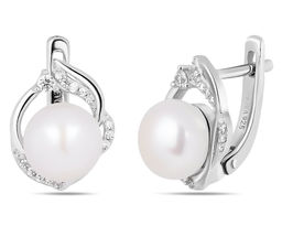 Серьги, жемчуг, Дания