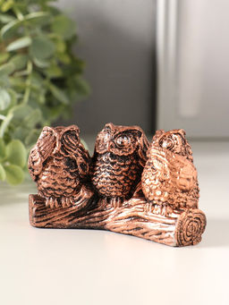 Фигурка «Три совы», 5.5×9×4 см, МИКС