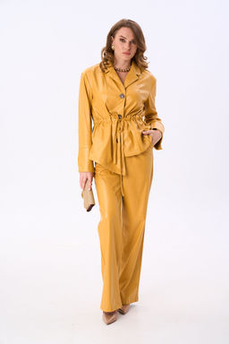 Брюки NIKVA н705-16 горчица  фото 5