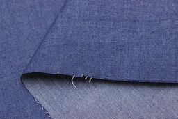 Сорочечная джинсовая ткань цв.Темно-синий, ш.1.45м, хлопок-50%, вискоза-50%, 140гр/м.кв - Купава фото 2