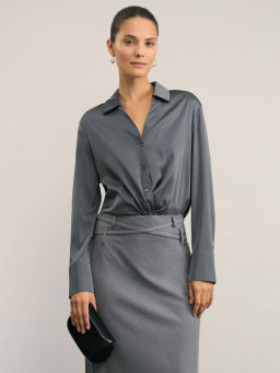 Атласная блузка / Zarina