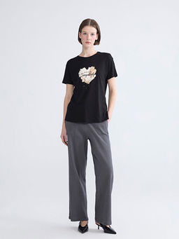 Beli Lastikli Kad?n M?slin Pantolon