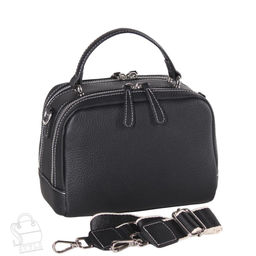 Сумка женская кожаная 99123NN black Natale Navetta  в Новосибирске