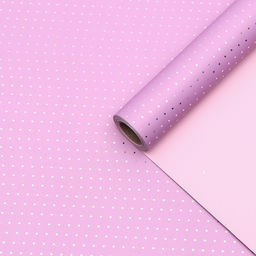 Плёнка для цветов, горох, фиолетовый - орхидея, 57 см×10 м