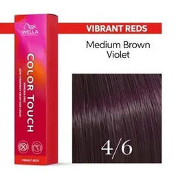 Краска Color Touch 4/6 средне-коричневый фиолетовый Wella Professionals