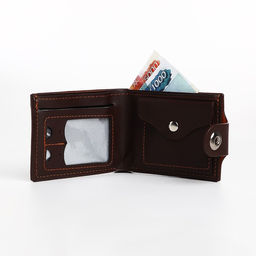 Портмоне на магните, цвет коричневый - Simaland фото 2