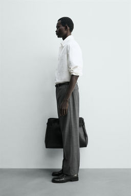 PANTAL?N STRAIGHT FIT CONFORT / Gris vigor? - Zara фото 4