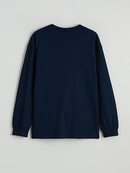 Bisiklet Yaka Paris Bask?l? Erkek ?ocuk Ti??rt