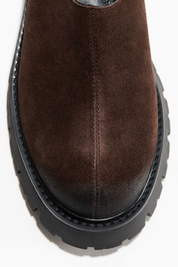 Mules en serraje afelpado con suela gruesa - H&m фото 3