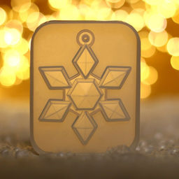 Форма силиконовая универсальная, подвеска «Снежинка-кристалл»