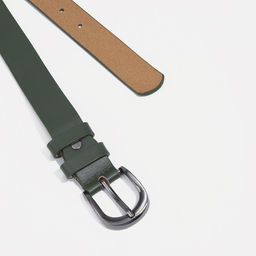 Ремень женский, ширина 3 см, винт, пряжка метал, цвет хаки - Simaland фото 2