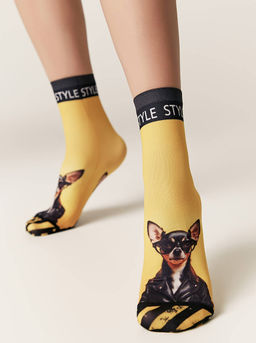 Цена за 2 пары CONTE Носки с рисунком Сolorful style mix - Conte elegant фото 5