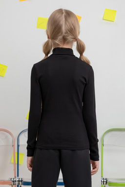 К 301477/черный джемпер для дев