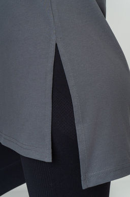 Удлиненная женская футболка с разрезами Happyfox - Happy fox фото 6