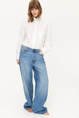Wide Ultra High Jeans - H&m фото 2