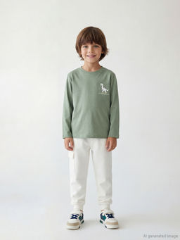 Kargo Cepli Erkek ?ocuk Jogger E?ofman Alt? 2li