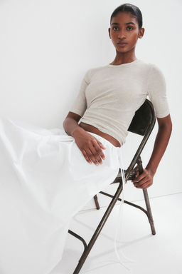 Camiseta de punto fino - H&m фото 3