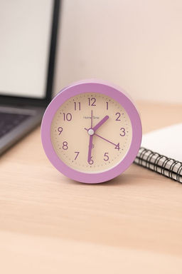 Часы-будильник Style, violet (4,7х10 см)