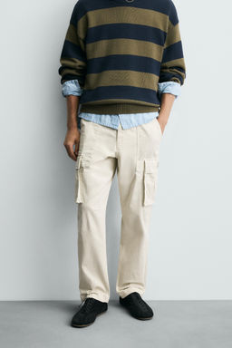 PANTAL?N CARGO RELAXED FIT / Piedra - Zara фото 2