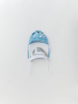 Чепчик футер, в ассорт., 57 - Lesi kids фото 2