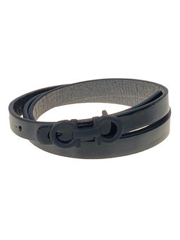 Ремень женский силиконовый, цвет черный