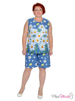 Шорты Модель №1504 размеры 44-84 - Plusmoda фото 3