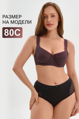 Бюстгальтер 2816 мягкая чаша с сеточкой