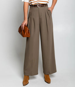 Брюки #КТ25933 (1), хаки - Dommod фото 2