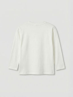 Bisiklet Yaka Nak??l? K?z ?ocuk Ti??rt