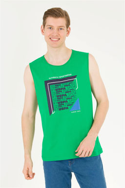 Мужская футболка Apple Green с круглым вырезом - U.s. polo assn фото 8