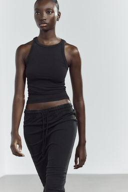 FADED-EFFECT HALTER TOP - Zara фото 10