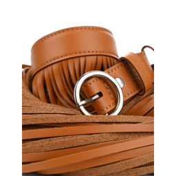 Bonny пояс с бахромой 80 Желтый