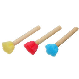 Набор кистей - спонжей, для рисования, 6 штук