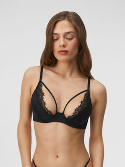 CONCEPT CLUB /Бюстгальтер с мягкой чашкой жен. Flame черный  фото 2