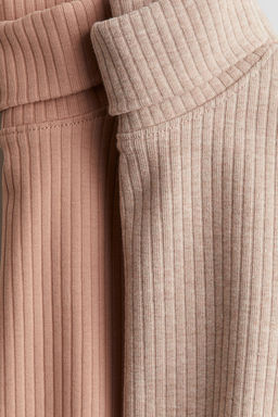 Pack de 2 camisetas de canale con cuello alto - H&m фото 2