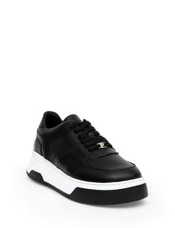 Siyah Deri Sneaker - Pierre cardin фото 5