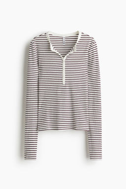 Camiseta de canal? con cuello panadero - H&m фото 2