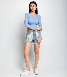 Топ #КТ202 (12), голубой - Dommod фото 4