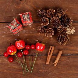 Новогодний декор «Лесные подарочки»