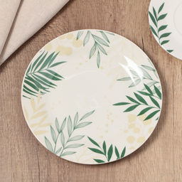 Тарелка керамическая «Листья», 20 см, Dolce Ceramo