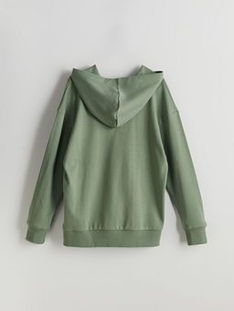 Kap??onlu Erkek ?ocuk Sweatshirt