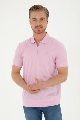 U. S. Polo Assn / Мужская розовая футболка - U.s. polo assn фото 13