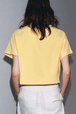 ZW COLLECTION CROPPED JACKET - Zara фото 19