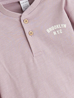 Bisiklet Yaka Erkek Bebek Ti??rt ve Pantolon 2li