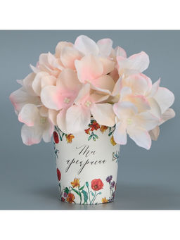 Цена за 10 шт. Стакан для цветов Цветы, 250 мл